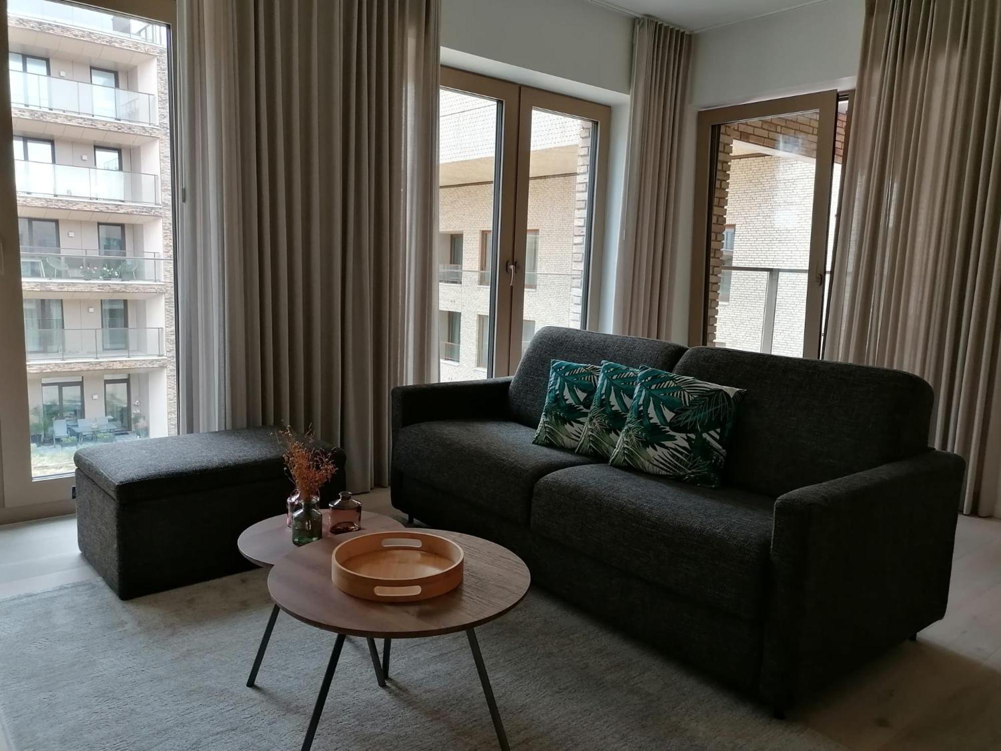Bartine - Modern And Spacious Flat Near The Sea, Free Parking Space Oostende Exterior foto